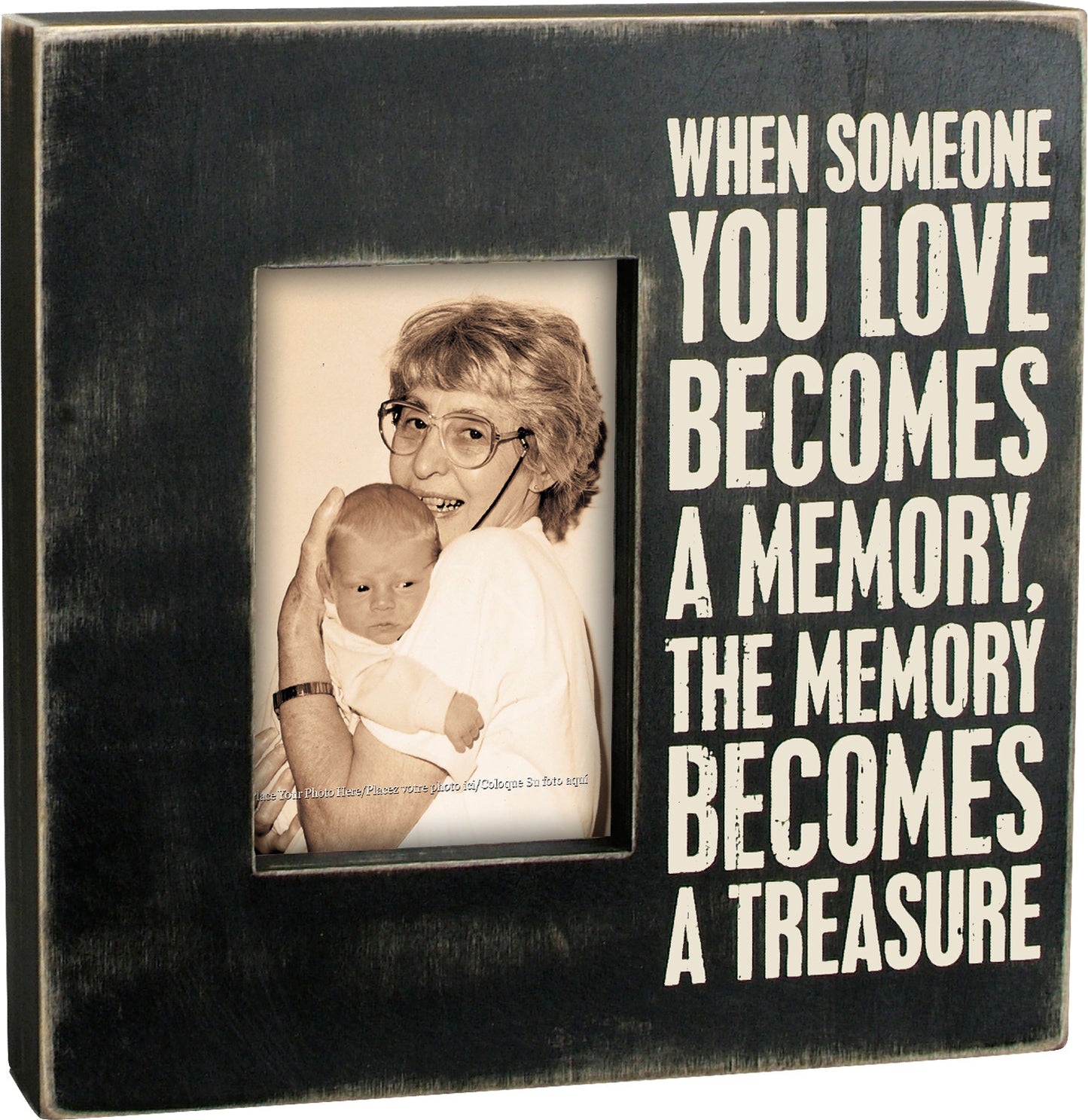 Box Frame - 10"x10"x2" - When Someone You Love