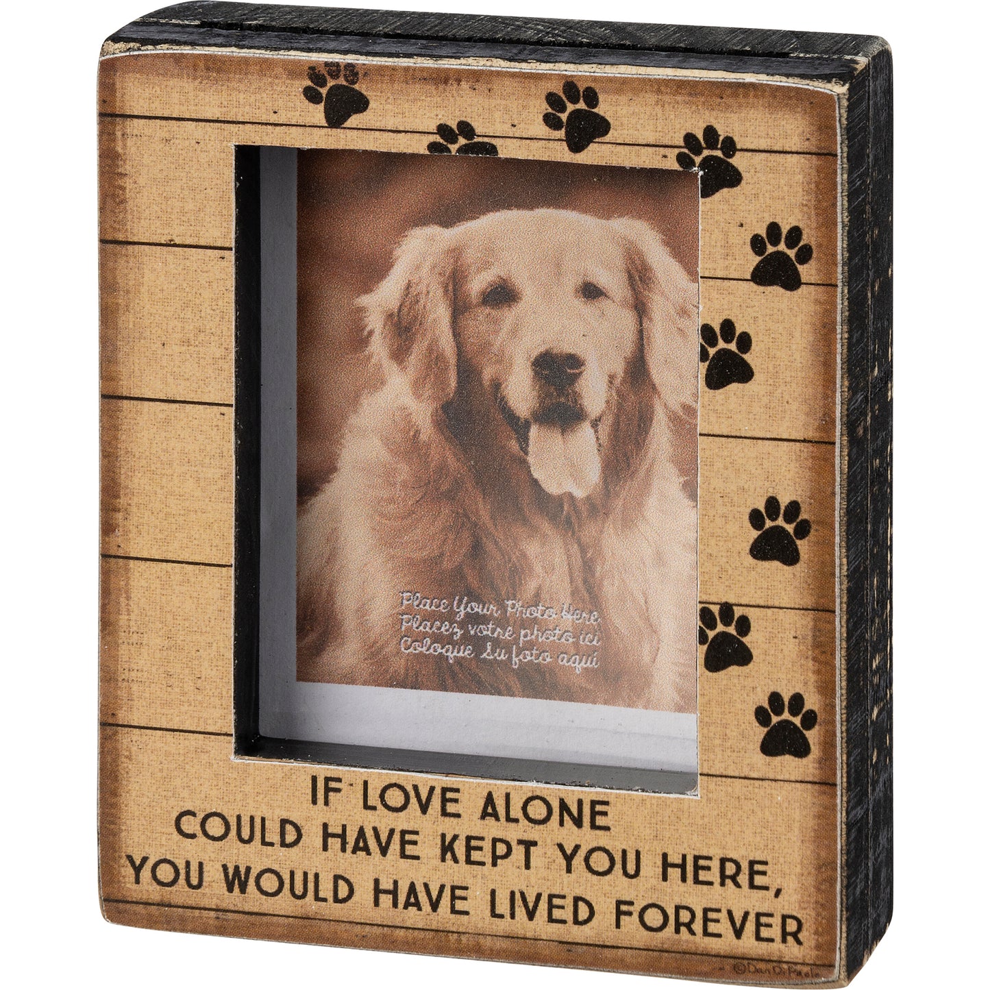Pet Box Frame - 3.25" x 4" x 1" - You Would Have Lived Forever